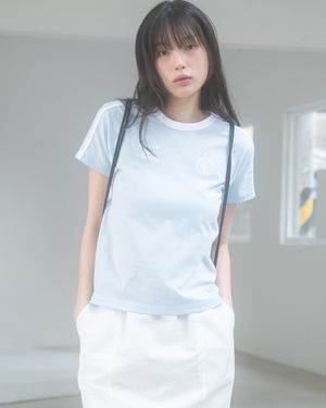 W LLF UNIFORM S/S TEE(SKY BLUE)