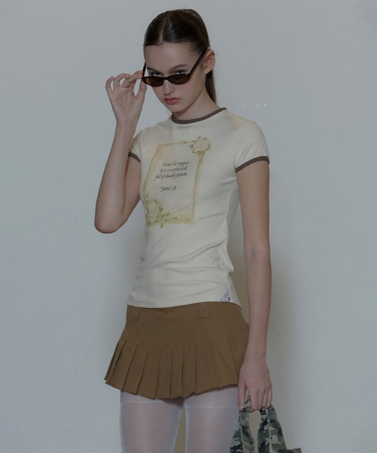 스컬프터(SCULPTOR) Rose Ringer Tee Raw
