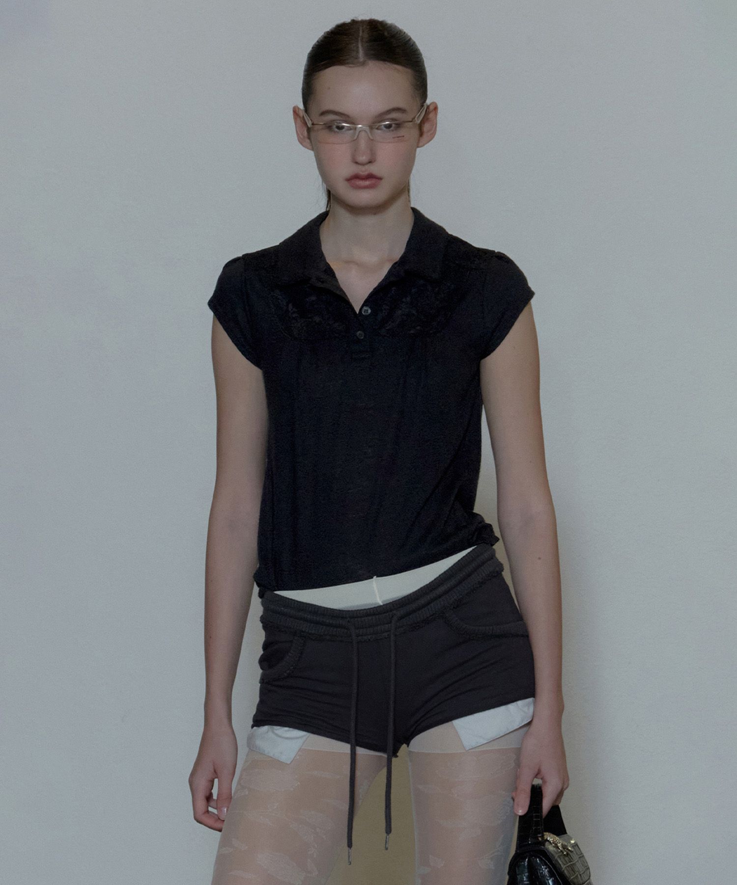★SCULPTOR★ Victorian Jersey Tee Black SC24S270BK MUSINSA | SCULPTOR Victorian Jersey Tee Black