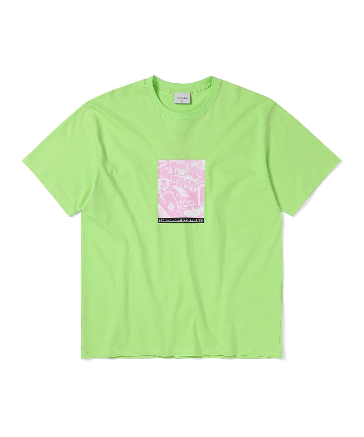 디스이즈네버댓(THISISNEVERTHAT) Old Truck Tee Light Green