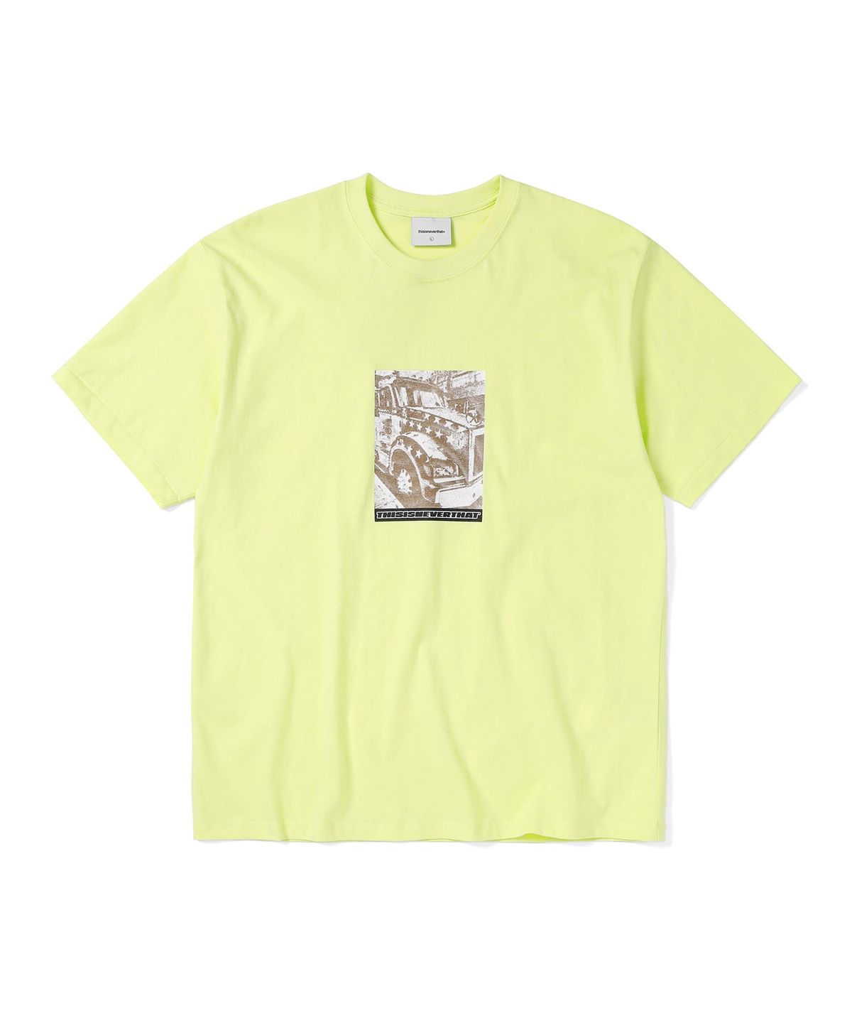 디스이즈네버댓(THISISNEVERTHAT) Old Truck Tee Lemon