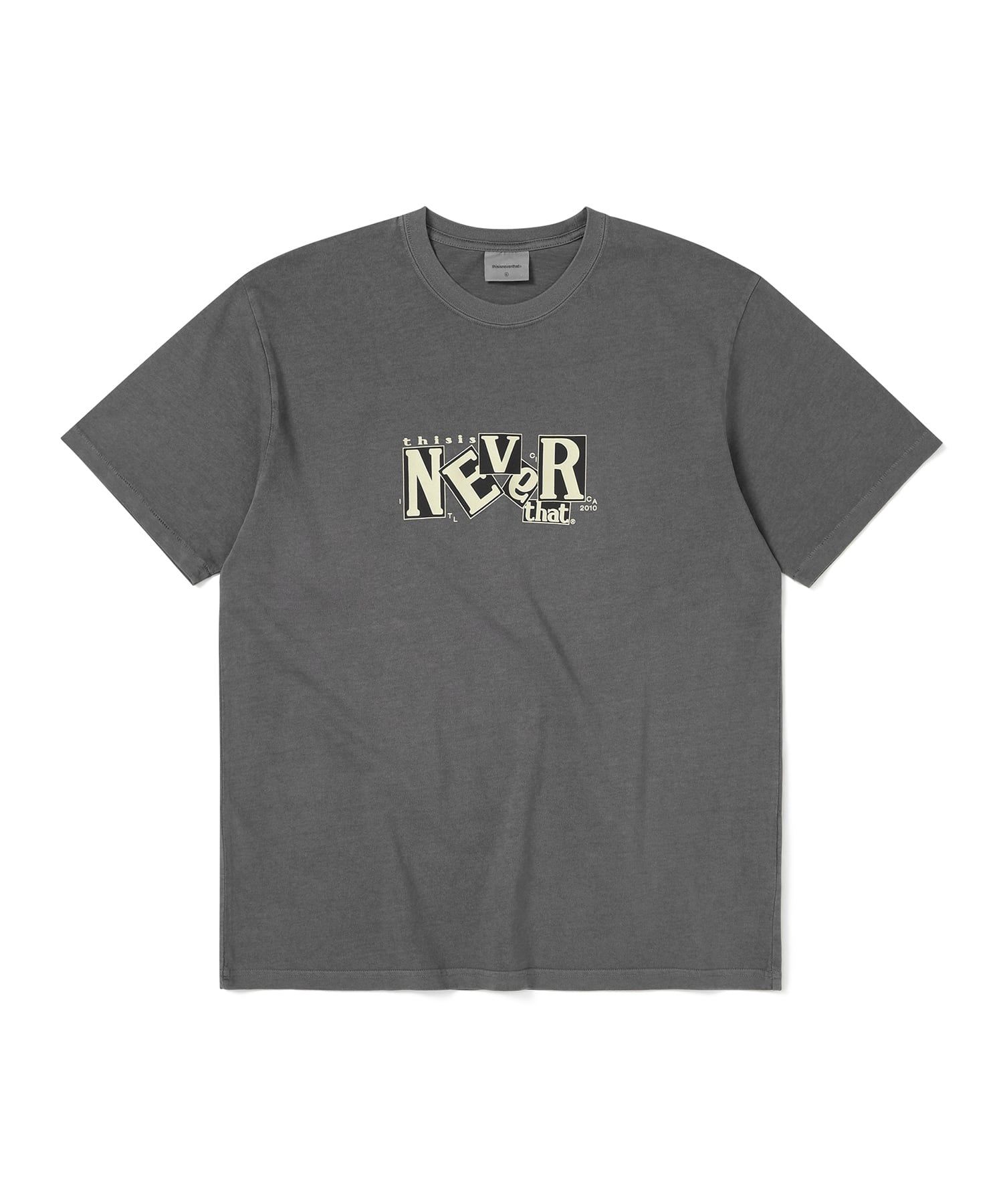MASSNOUNのAsterisk Pigment Short Sleeve T-shirt 全3色 Boxy Fit Ombre Revere Nylon Short Sleeve Shirt｜Sumwon