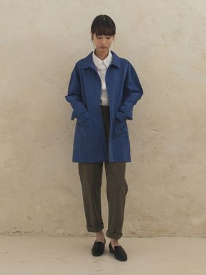 코튼 라이프 자켓_블루