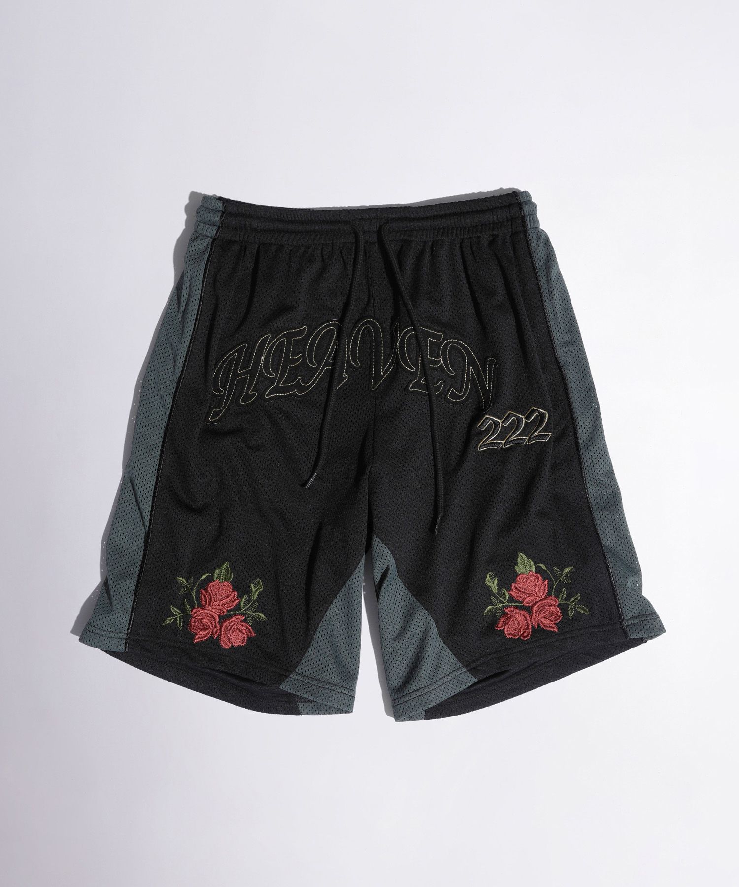 MUSINSA公式 | SCULPTOR Heaven Mesh Half-pants Black