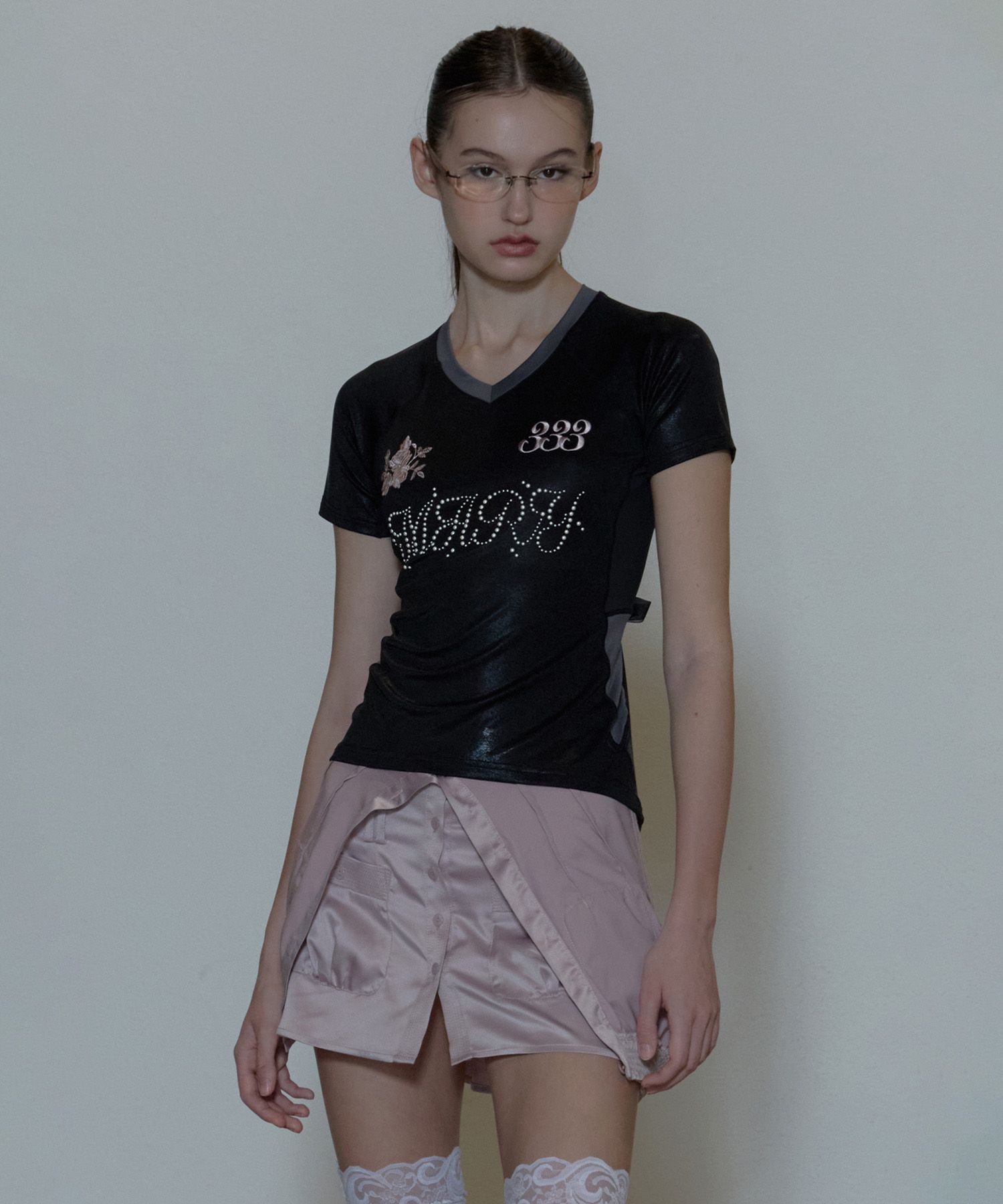 MUSINSA | SCULPTOR Team Mary Soccer Jersey Black