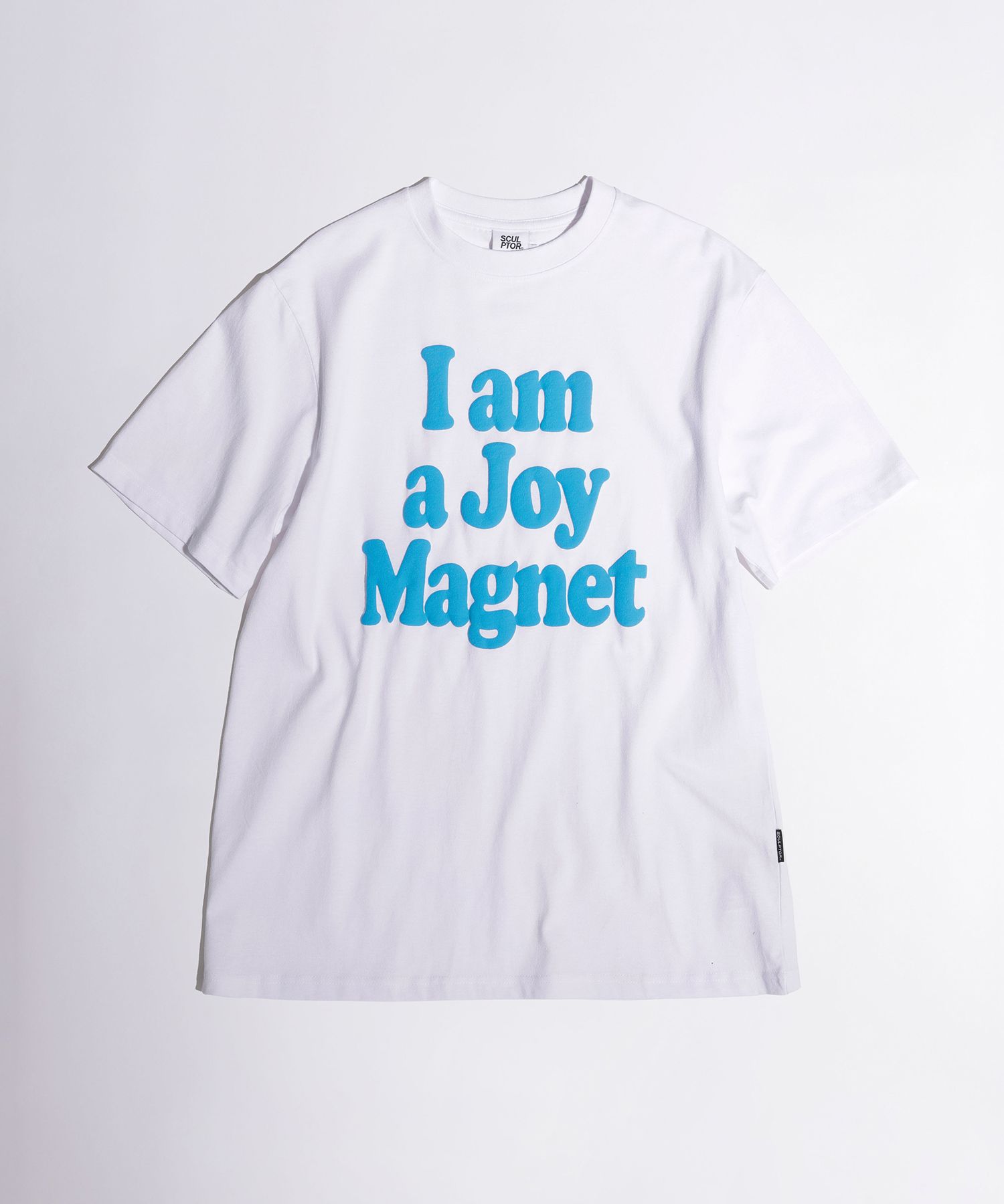 ★SCULPTOR★ I am a Joy Magnet Tee White SC24S252WH MUSINSA | SCULPTOR I am a Joy Magnet Tee White