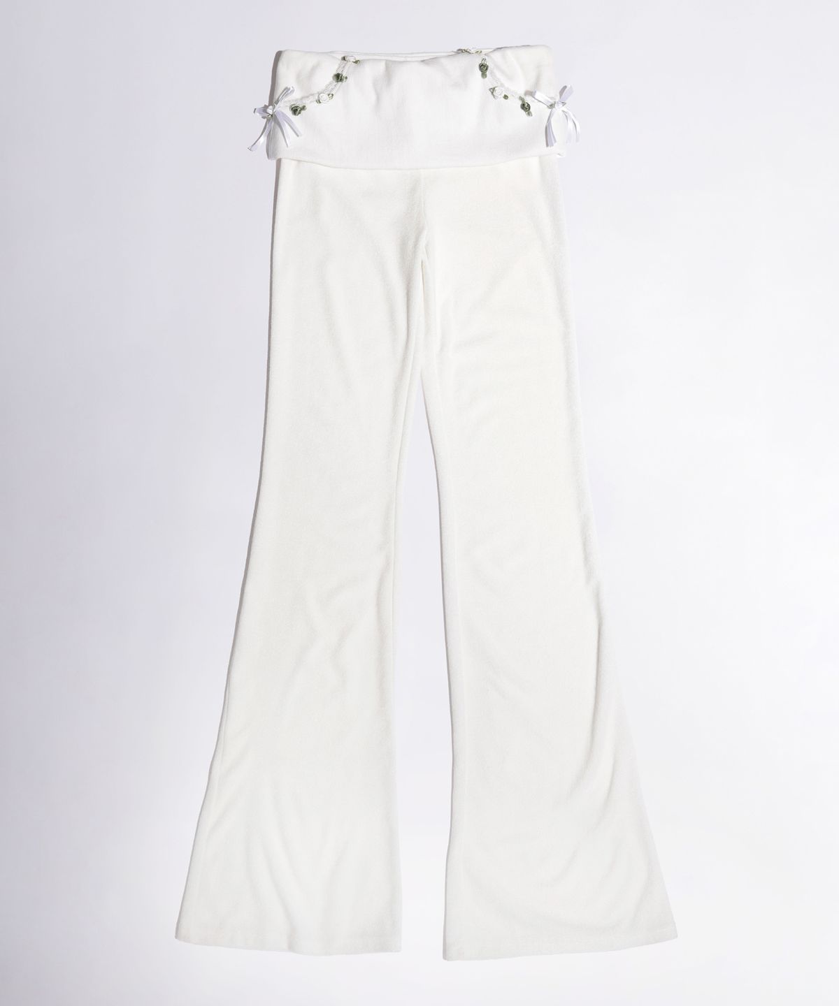 스컬프터(SCULPTOR) Rosy Terry Pants White