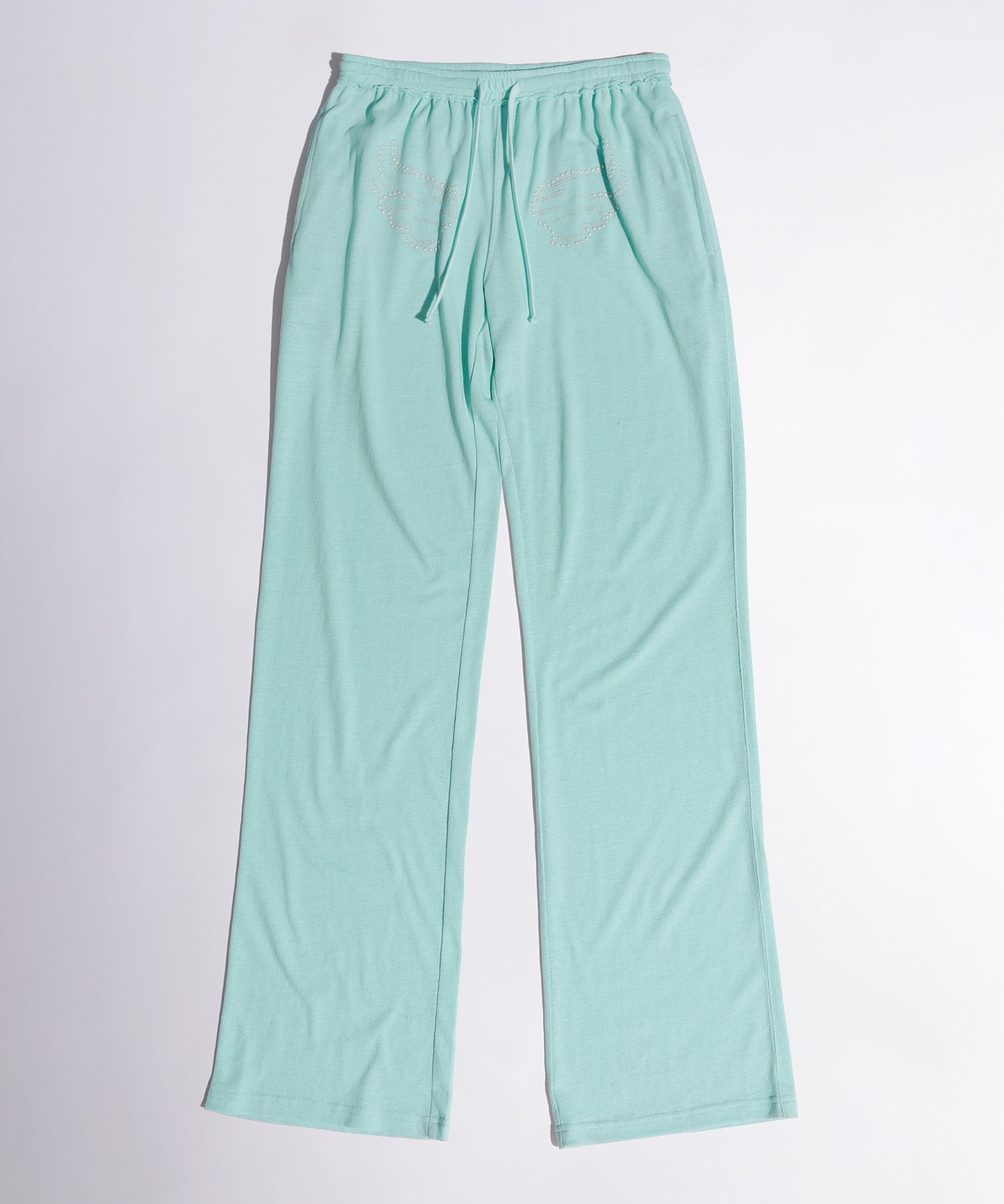 MUSINSA | SCULPTOR Wing Linen Like Sweatpants Mint