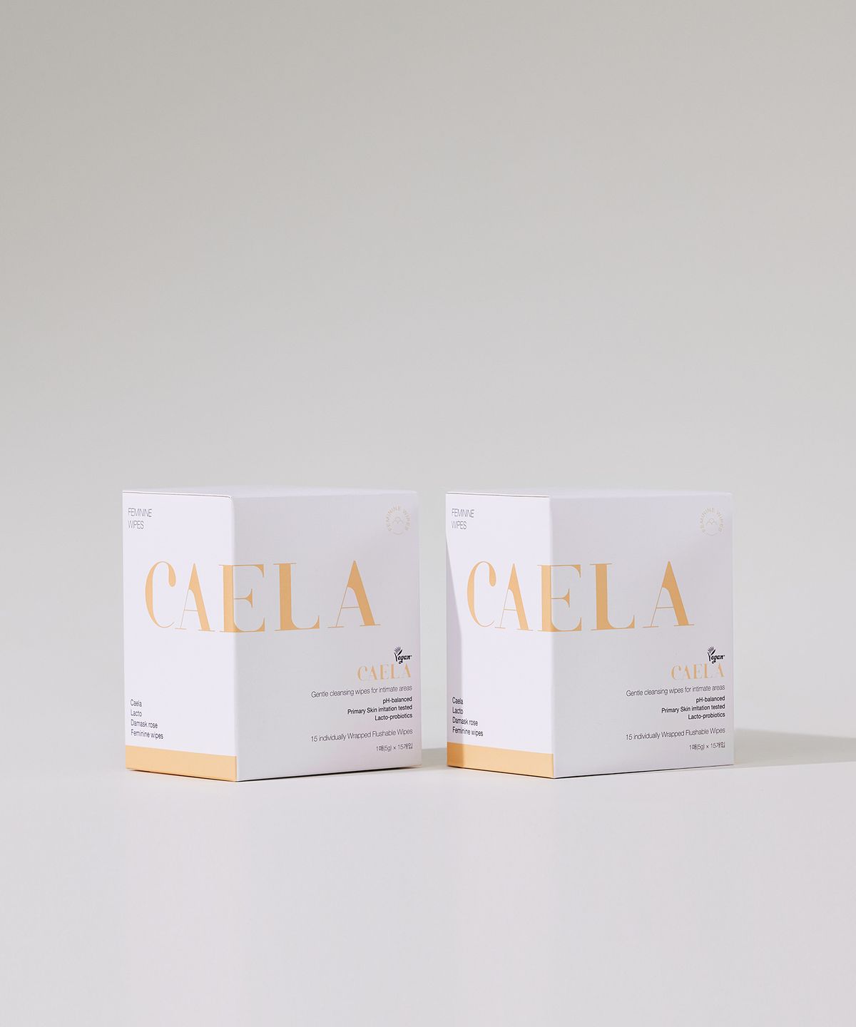 카엘라(CAELA) 여성 청결 티슈 15매 X 2set (총 30매)