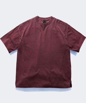 페인트쿨링 피그먼트 반팔 버건디 SMST4431