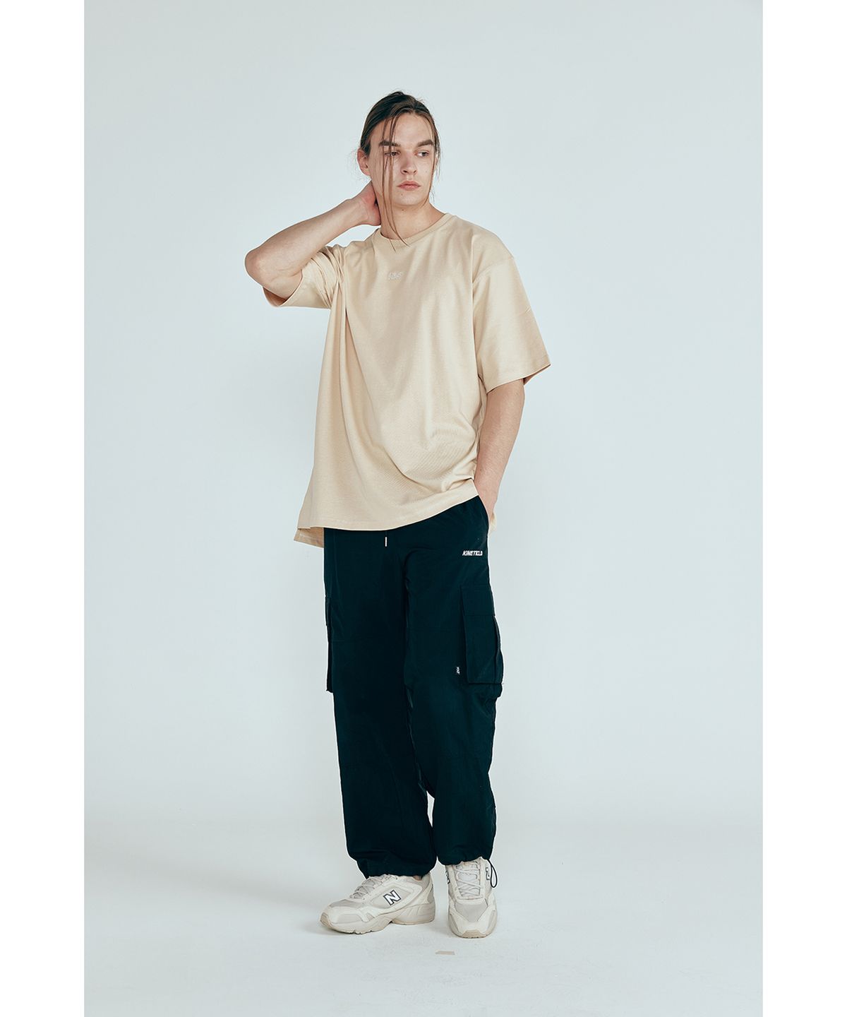 키네티클로(KINETICLO) 나일론 카고 팬츠(BLACK)