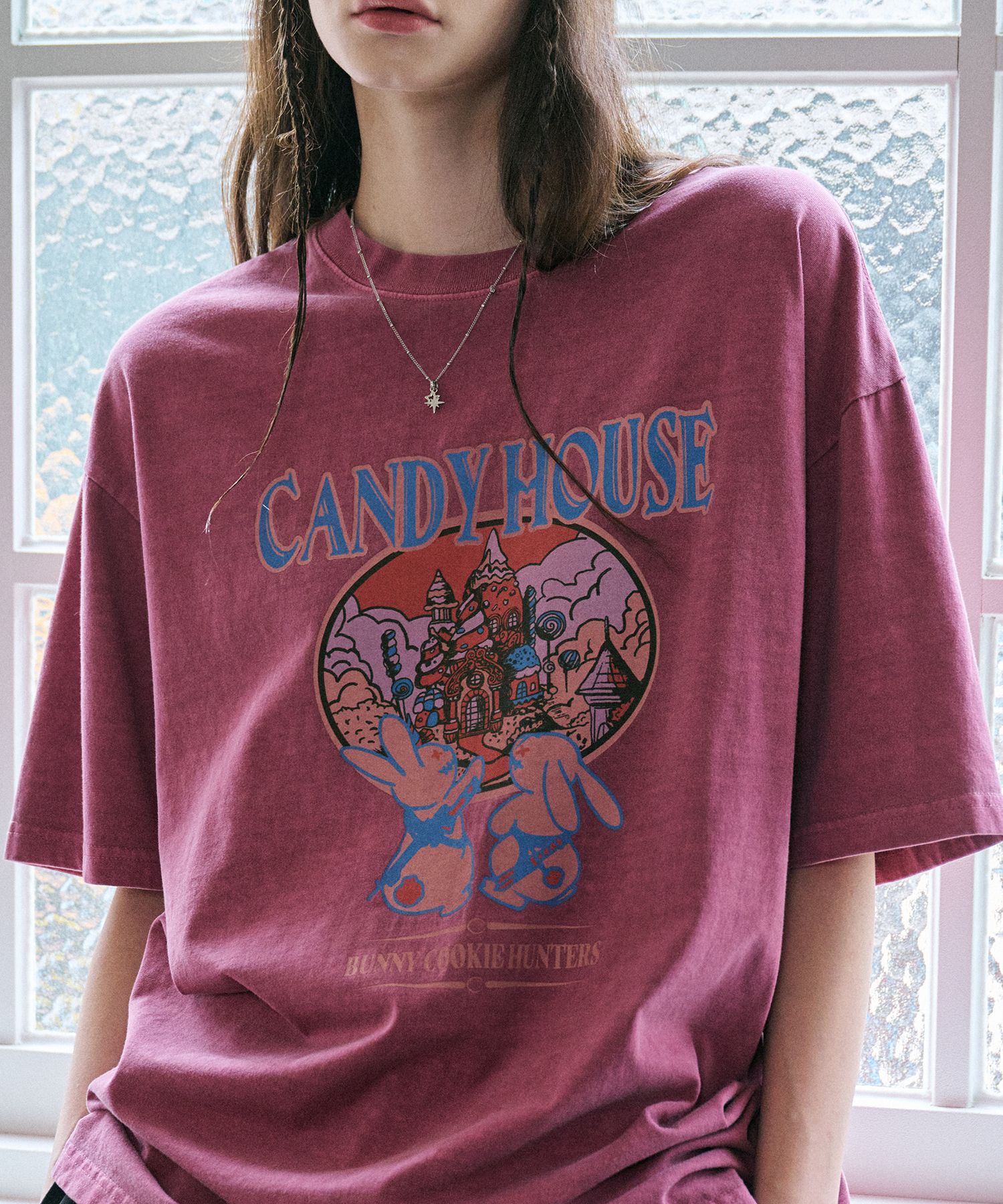 【CPGN STUDIO】24SS★ Candy House Pigment Short Sleeve Tee MUSINSA | CPGN STUDIO Candy House Pigment Short Sleeve T