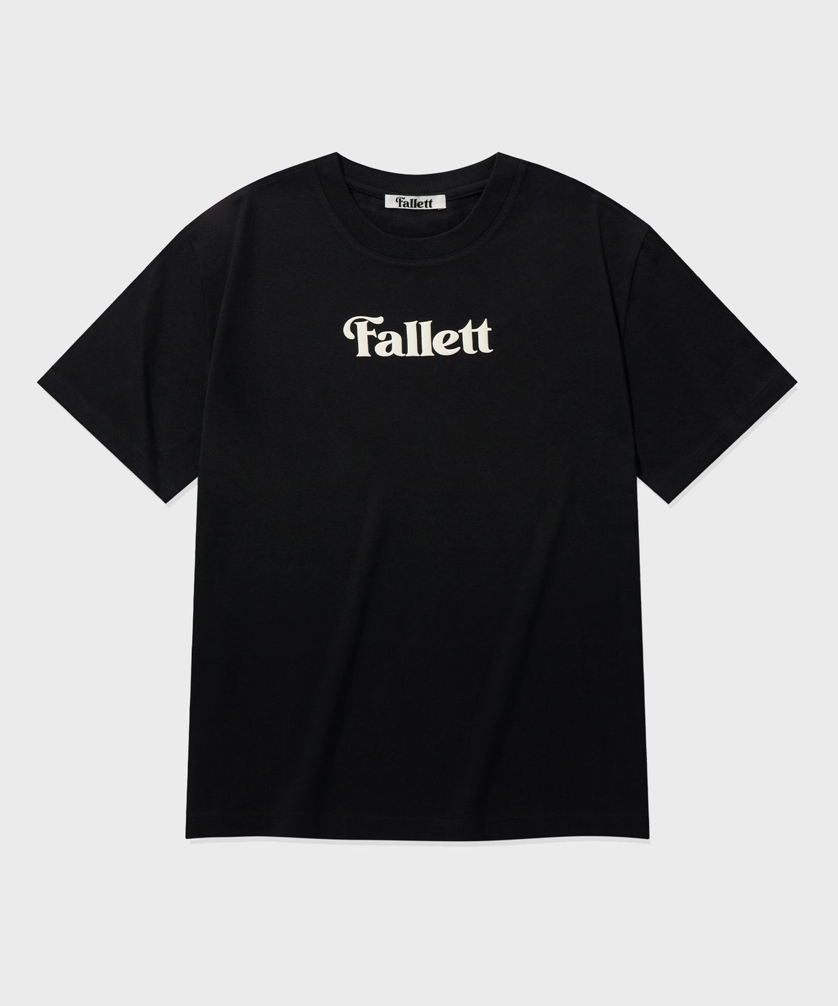 팔렛(FALLETT) 스토리 로고 반팔티 블랙