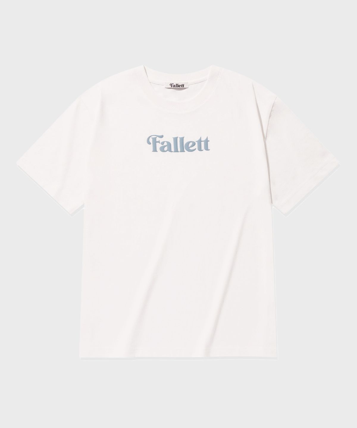 팔렛(FALLETT) 스토리 로고 반팔티 화이트