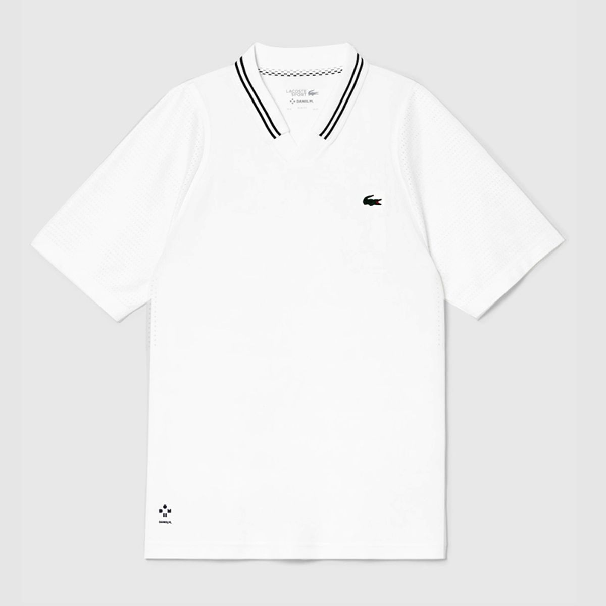 라코스테 테니스(LACOSTE TENNIS) 다니엘 메드베데프 폴로(DH196153G001) 반팔 티셔츠