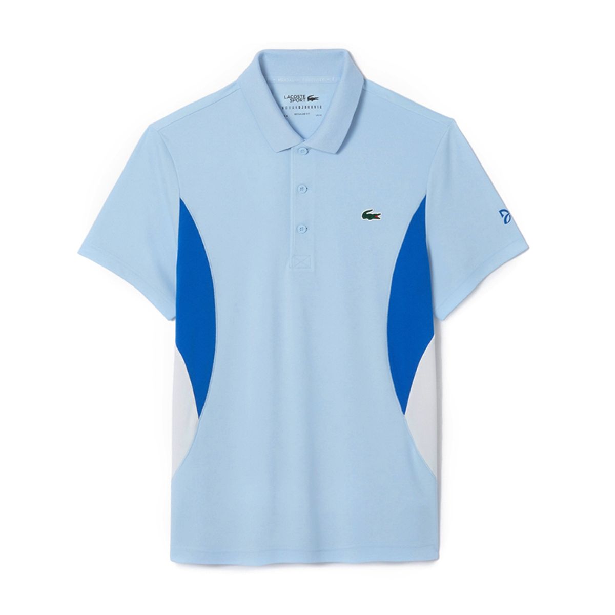 라코스테 테니스(LACOSTE TENNIS) 노박 부분 배색 반팔 폴로(DH733054GJ2G)