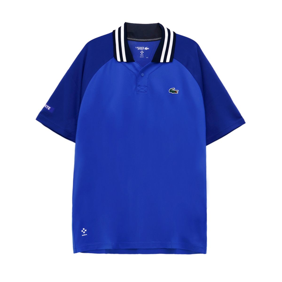 라코스테 테니스(LACOSTE TENNIS) 다닐 오픈카라 반팔 폴로(DH738154GISS)