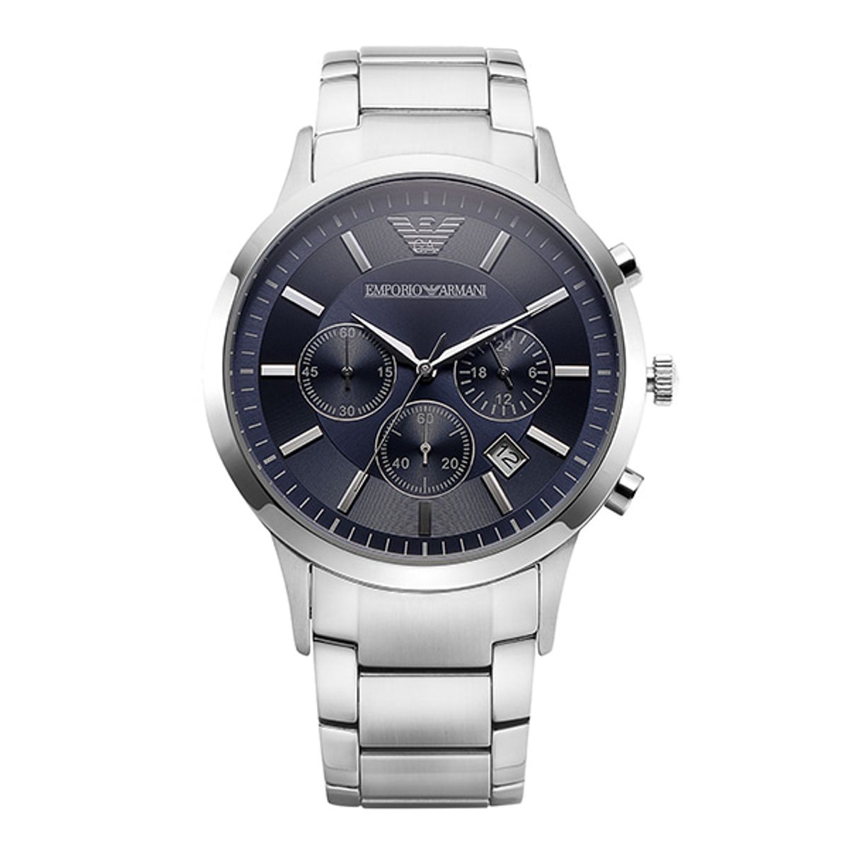 엠포리오 아르마니(EMPORIO ARMANI) AR2448 레나토 크로노그래프 남성 메탈시계