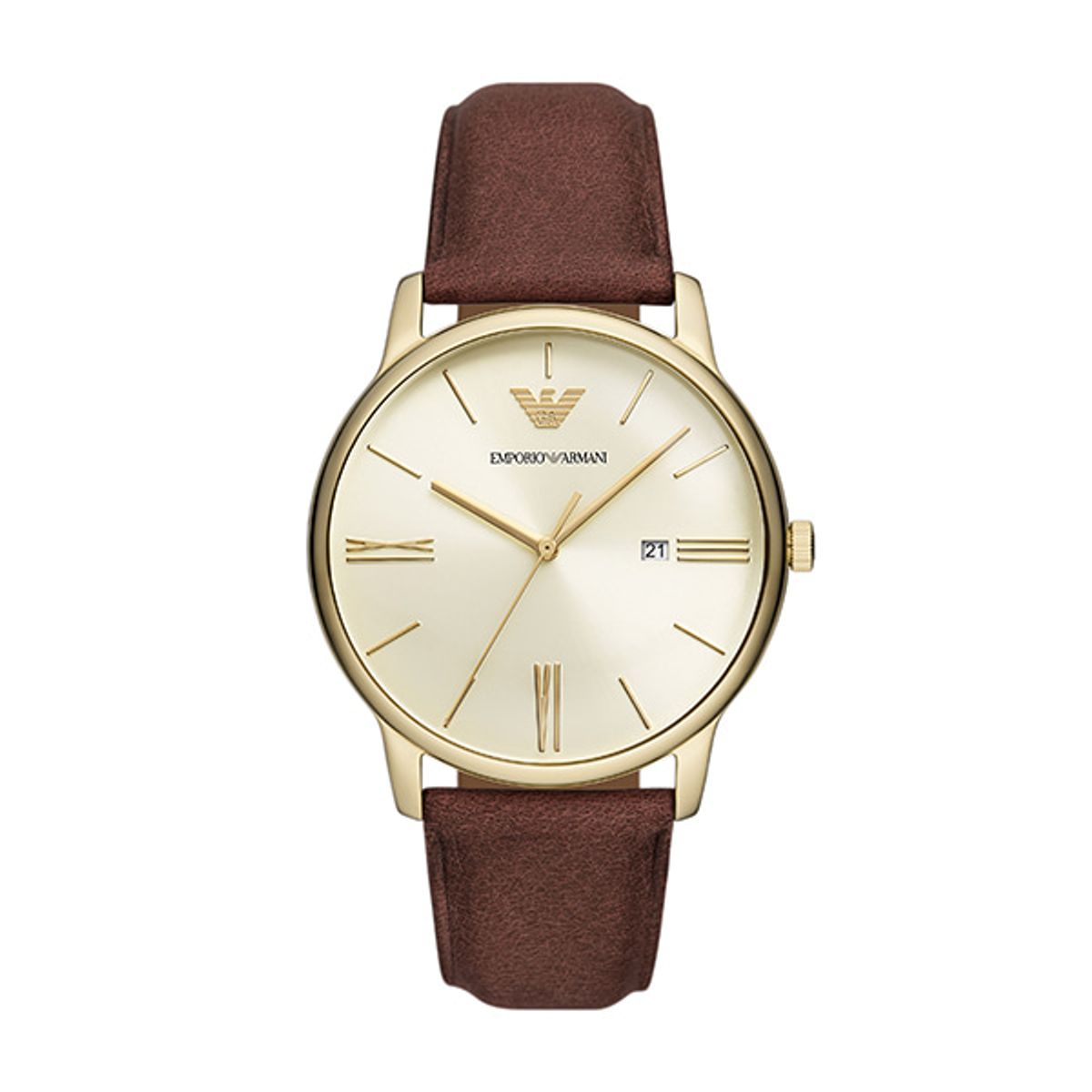 엠포리오 아르마니(EMPORIO ARMANI) AR11610 미니멀리스트 남성 가죽시계