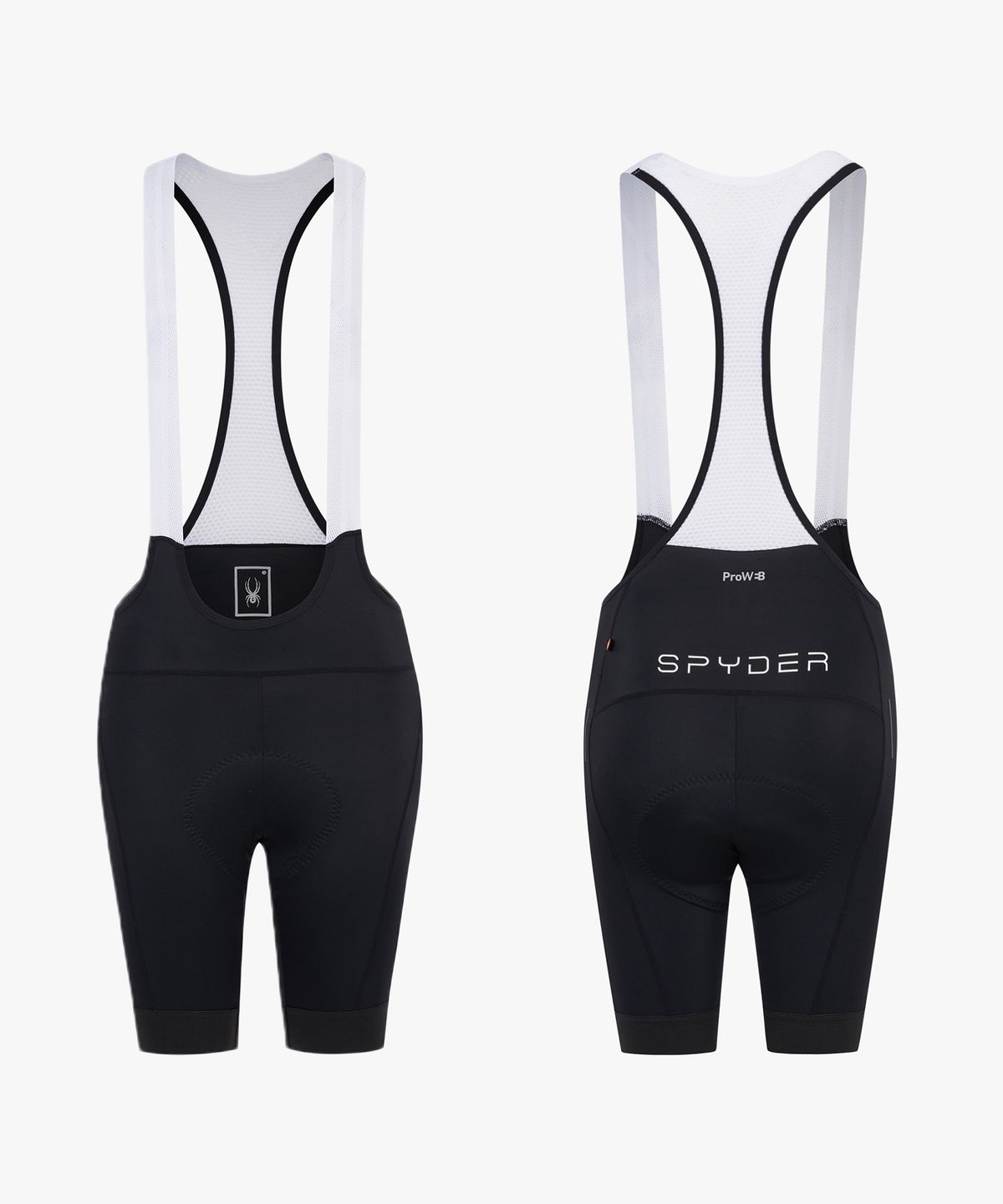스파이더(SPYDER) 여성 사이클 프로웹 빕 숏 팬츠 SPJPCNFP551WBLK
