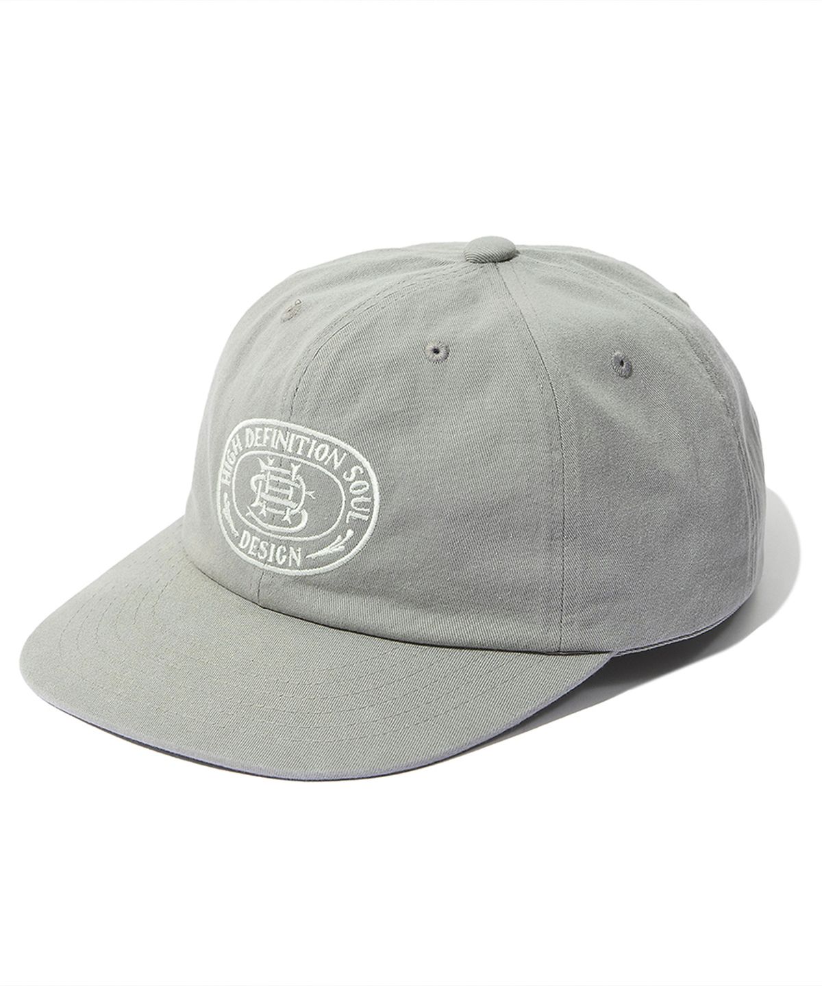 에이치디에스(HDS) MONOGRAM LOGO CAP - LIGHT GREY