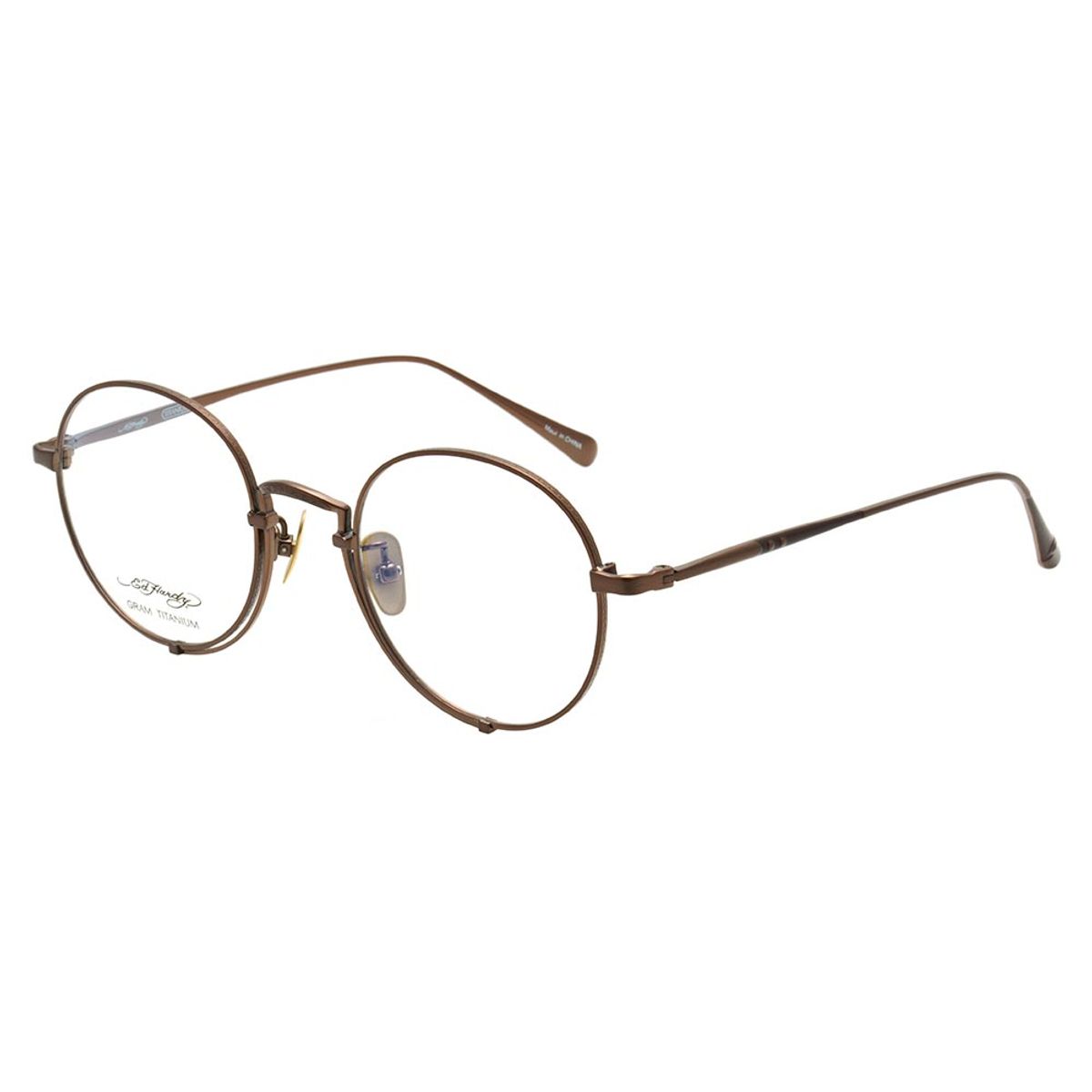 에드하디아이웨어(EDHARDY EYEWEAR) 에드하디 안경테(ED7012 ANTIQUEGOLD 49)