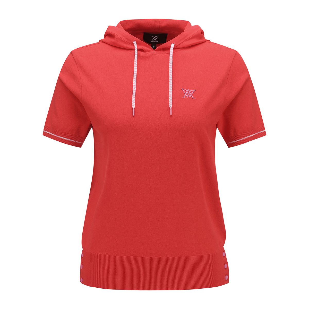 어뉴골프(ANEW GOLF) WOMEN HOODIE POINT SWEARTER_RE