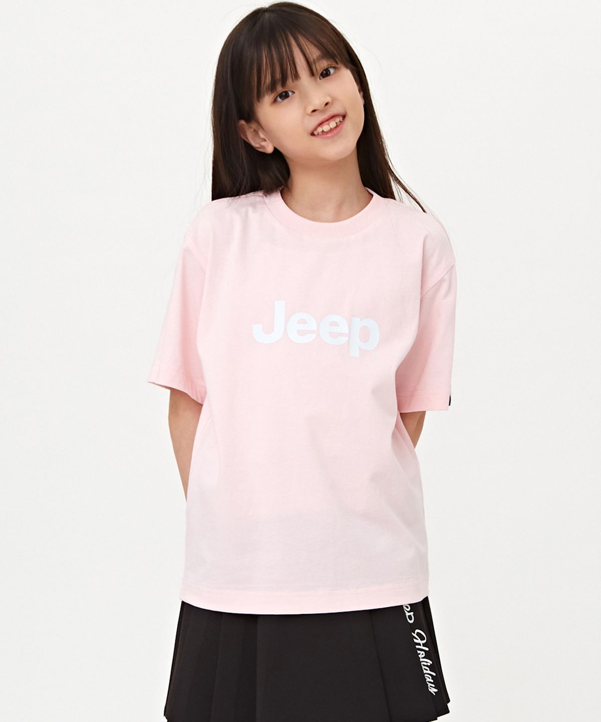 지프키즈(JEEPKIDS) 빅 지프로고 반팔티 (KP5TSU091LP)