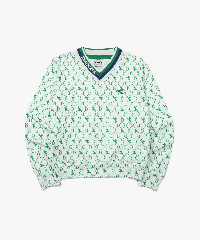 몬텔로 스테디 져지 맨투맨 우먼 GREEN