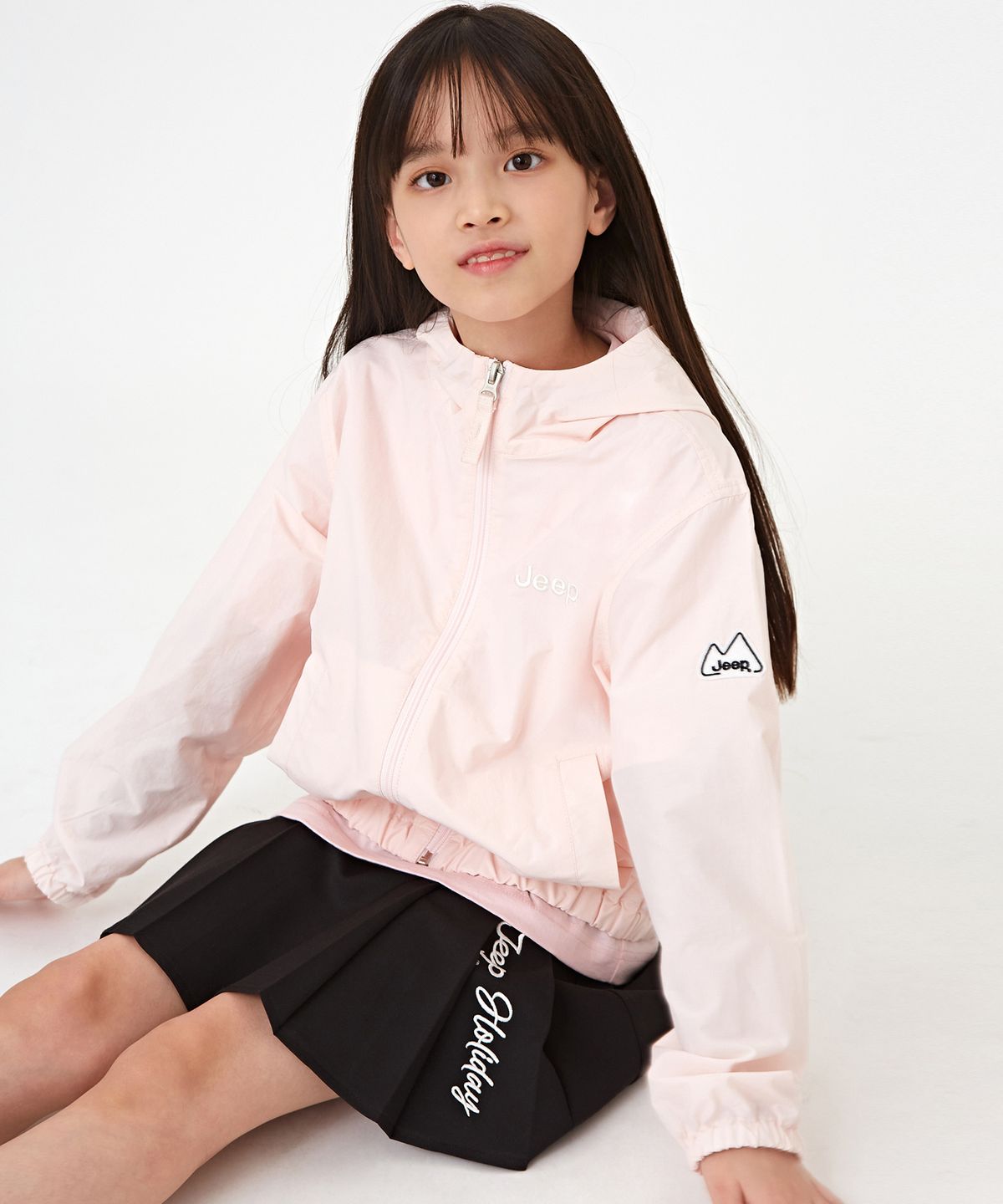 지프키즈(JEEPKIDS) 마운틴 와펜 바람막이 점퍼 (KP5JPU483LP)