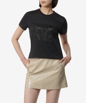 TAVERNA 반소매 티셔츠 - 블랙 / 11941052600005