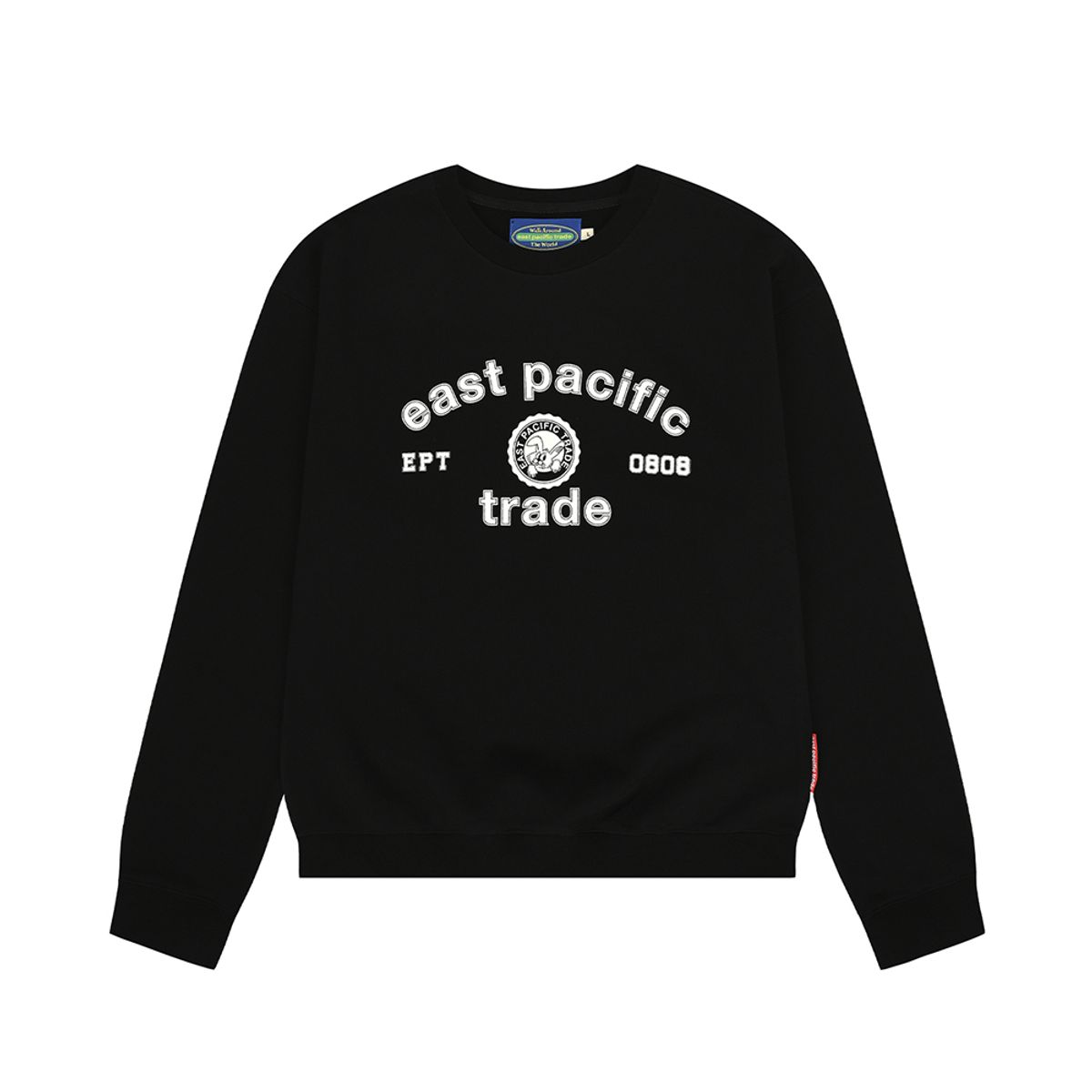 이피티(EPT) CAMPUS NIBBLE CREWNECK (BLACK)