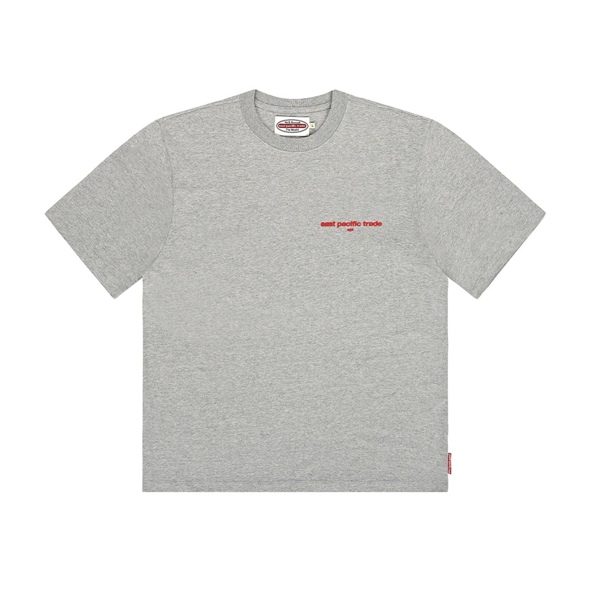 이피티(EPT) HEART NIBBLE T-SHIRT (MELANGE GREY)