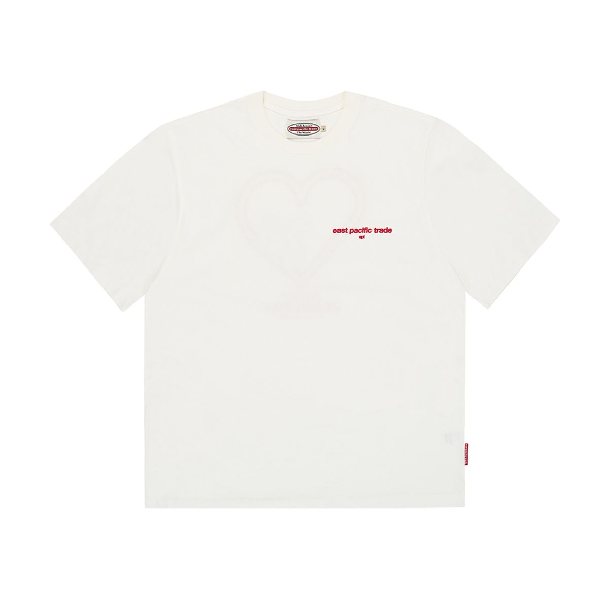 이피티(EPT) HEART NIBBLE T-SHIRT (WHITE)