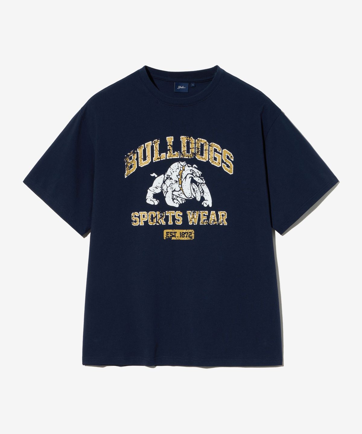 예일(YALE) VTG BULLDOGS SPORTY T-SHIRT NAVY