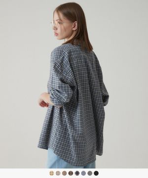 (우먼)스튜피드 체크 셔츠 시리즈 - 8 COLOR