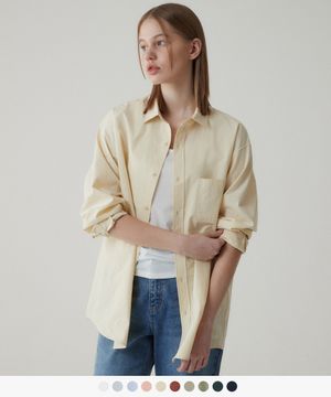 (우먼)데일리 바이오 셔츠 - 10 COLOR