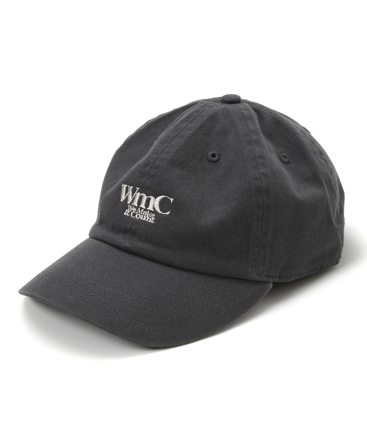 더블유엠씨(WMC) 메인 로고 볼캡_CHARCOAL GREY