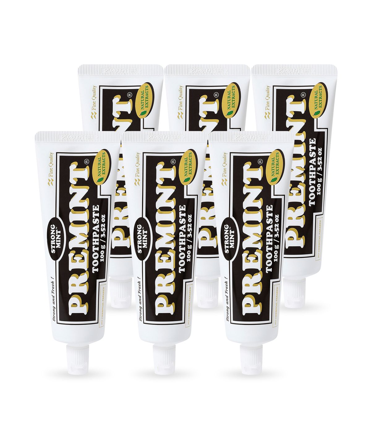 프레민트(PREMINT) 스트롱민트 치약 100g 6pack