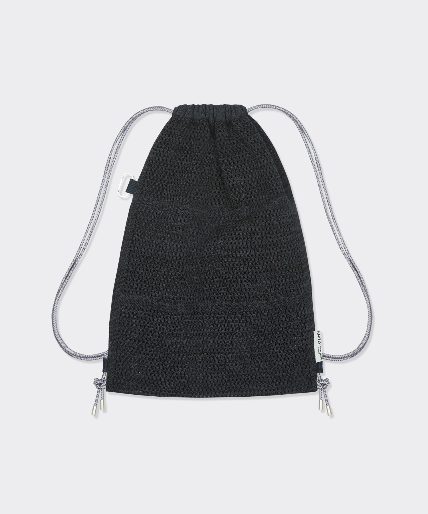 世界的に有名な rope Net KNITLY | MUSINSA公式 knit Navy backpack_Charcoal バッグ