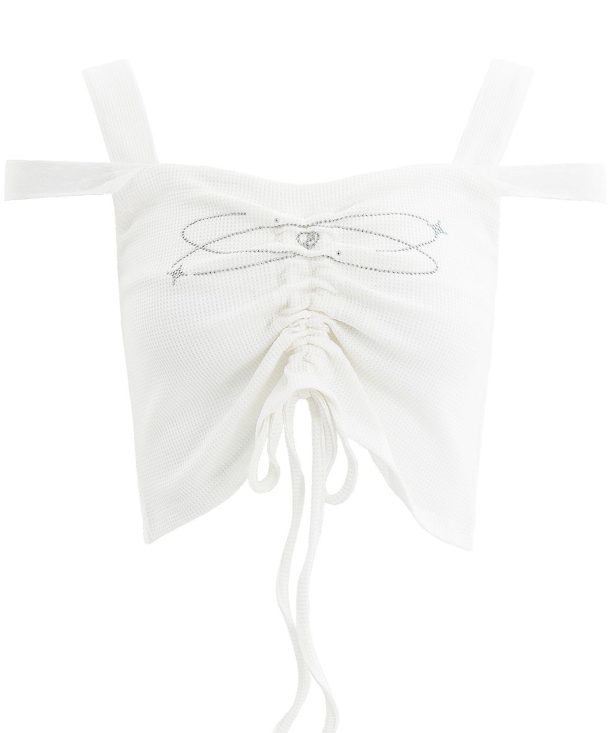 플라즈마스페어(PLASMA SPHERE) PRETTY TOP IN IVORY (셔링 나시)