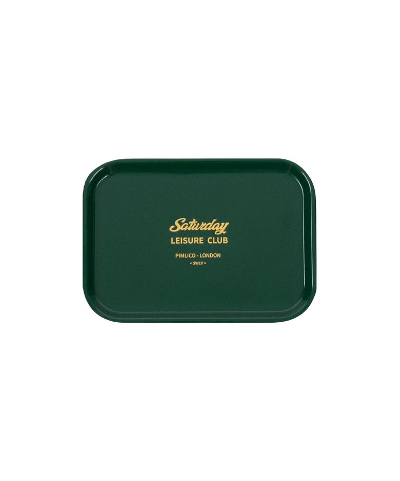 Leisure Melamine  Tray(Small) - British Racing Green