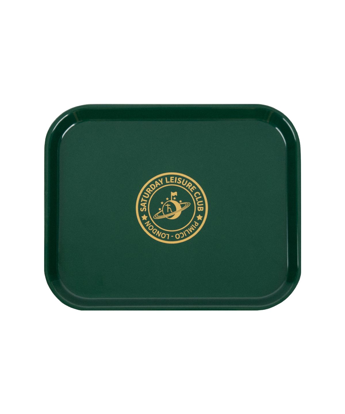 세러데이 레저 클럽(SATURDAY LEISURE CLUB) Leisure Melamine  Tray(Medium) - British Racing Green