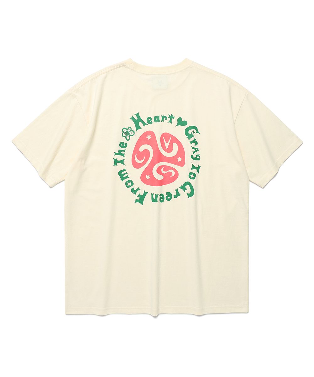 ★2024SS新作★CAVISH★SYMPHONY SS TEE MUSINSA | CAVISH SYMPHONY SS TEE CREAM(CV2EMUT520B)