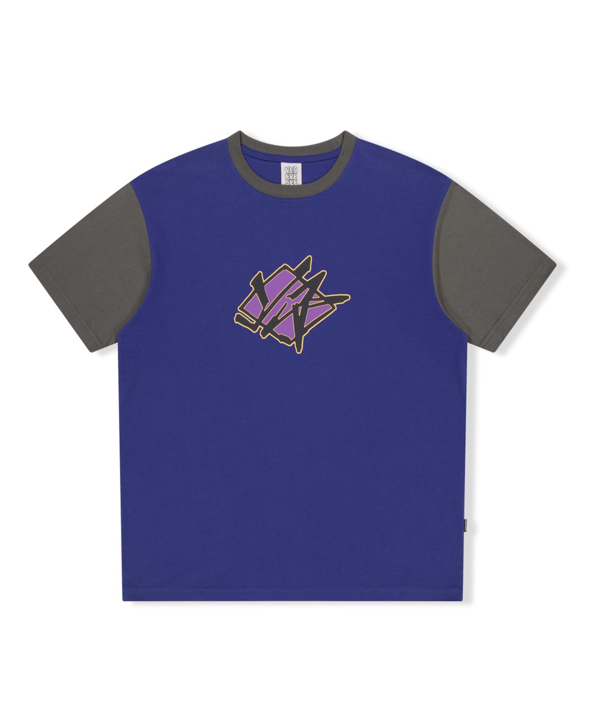 예스아이씨(YESEYESEE) Y.E.S Sign Tee Cobalt Blue