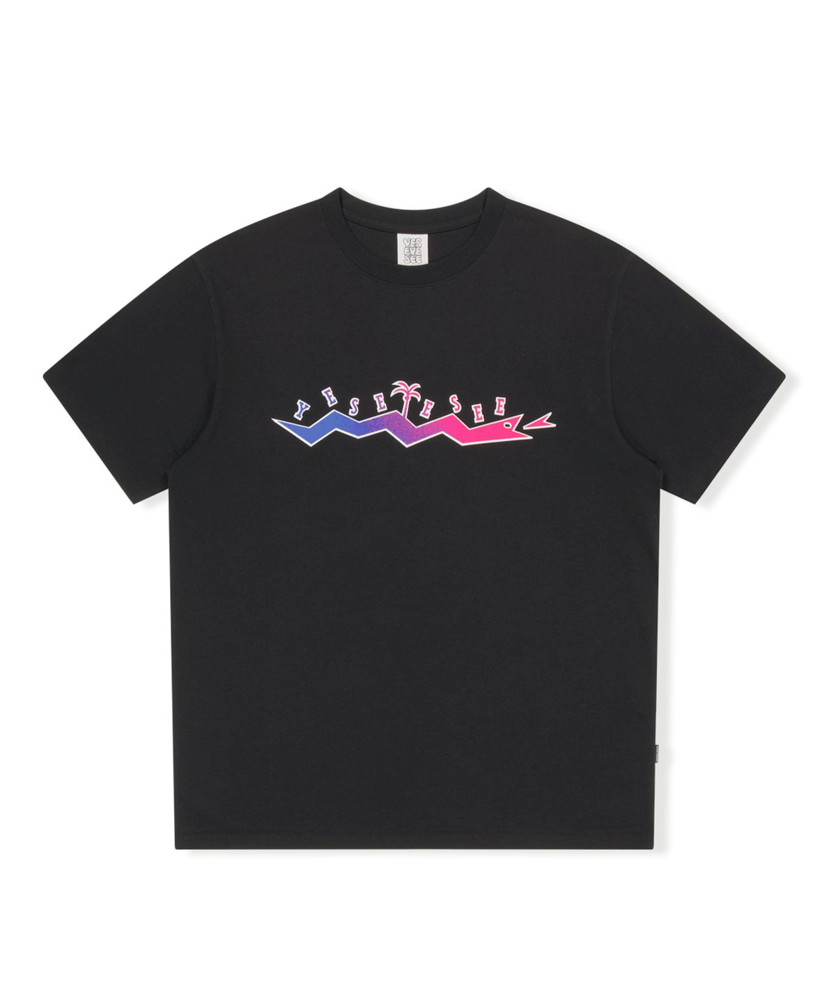 예스아이씨(YESEYESEE) SN Palm Tee Black
