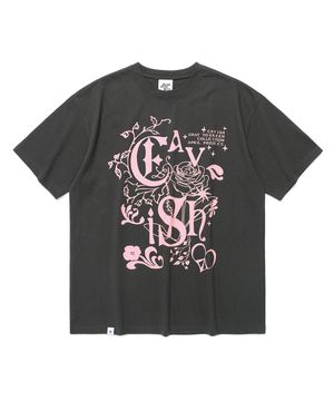 IVY SS TEE CHARCOAL(CV2EMUT521B)