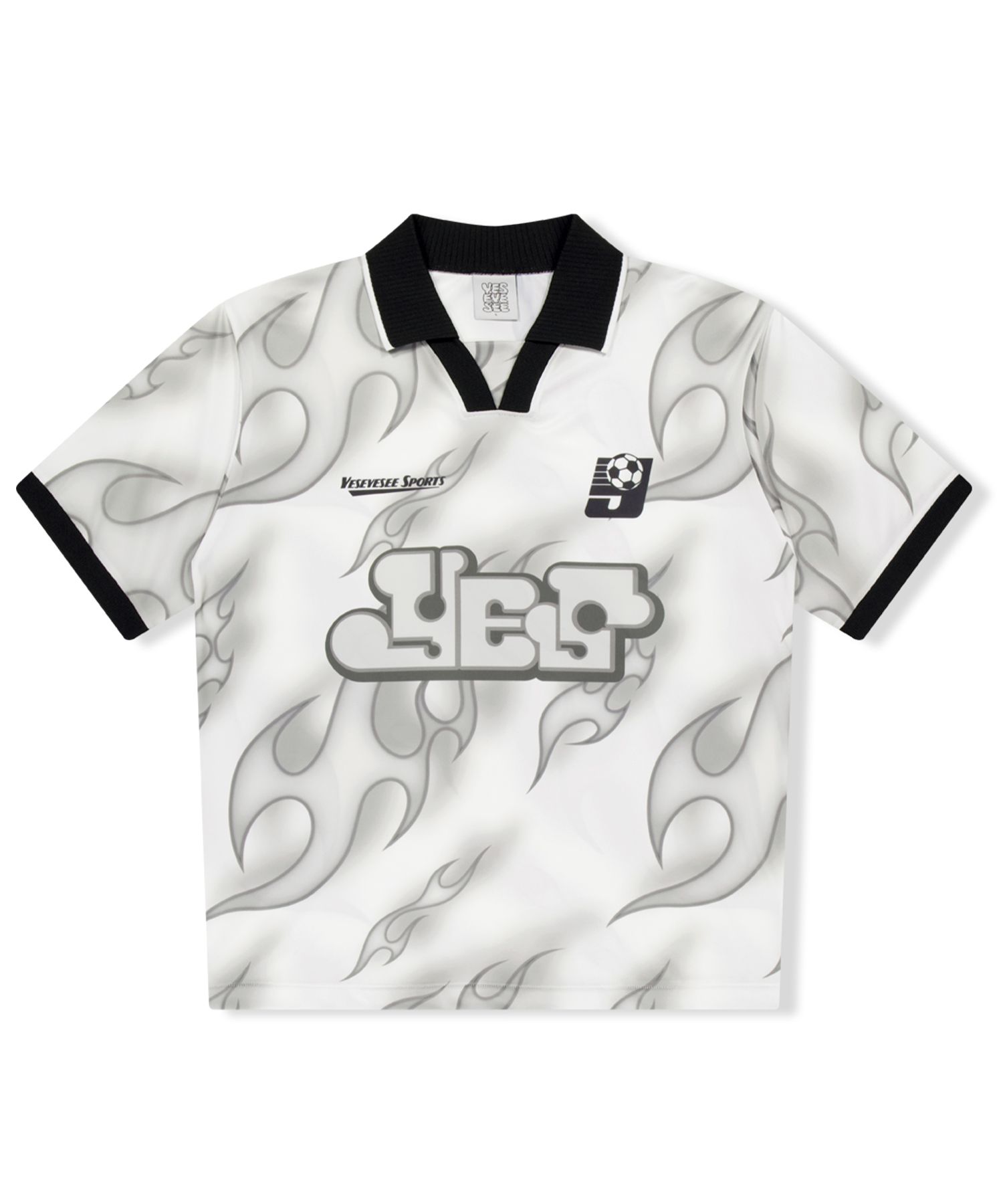 さらに100円引き◆YESEYESEE◆Y.E.S Flame Football Jersey 210.jpg