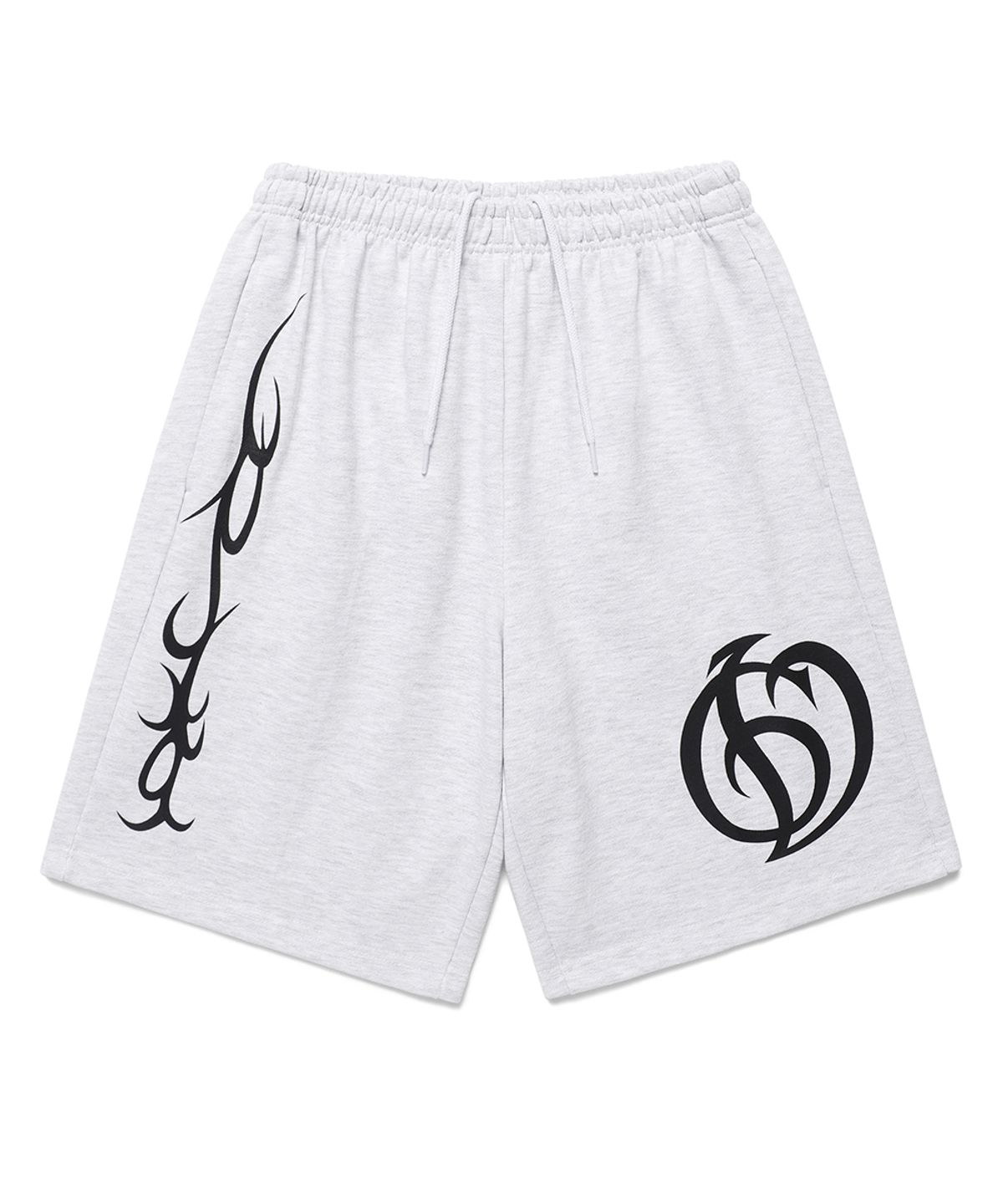 카비시(CAVISH) TRIBE SWEAT SHORTS LIGHT GREY(CV2EMUPA05B)