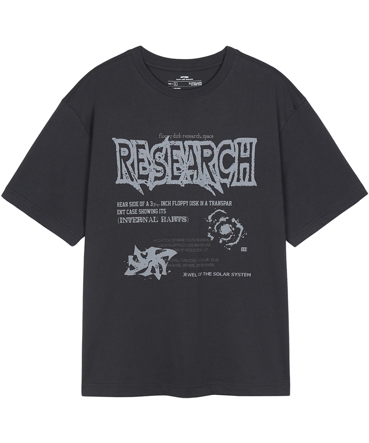 에프디알(FDR) Milky Way Short Sleeve Charcoal
